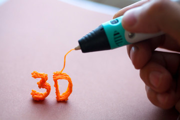 3d handle modern toy