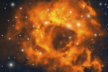 Wall Mural - astrology mystic outer space background. vector digital illustration of universe.