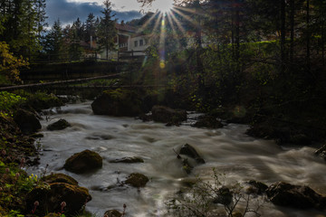 Dolomites mountains and lakes travel photography, Italy south Tirol