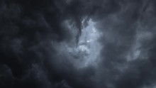 Heavy Storm Clouds Time-Lapse
