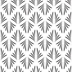 Wall Mural - seamless abstract floral pattern.