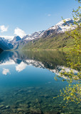Fototapeta Na ścianę - Norway - Olden Lake
