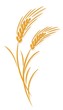 Wheat ear symbol. 