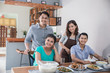 © Odua Images - asian people having lunch