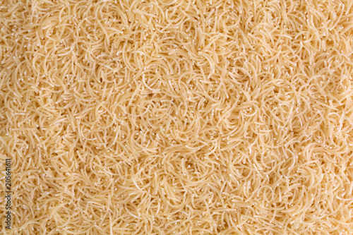 Fotografía Very close view of vermicelli pasta.