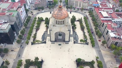 Wall Mural - monumento a la revolucion in mexico city