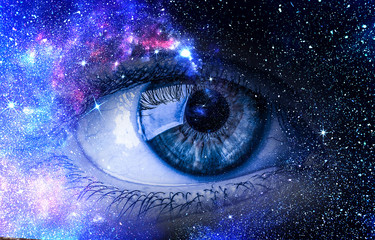 Wall Mural - space abstract backdrop