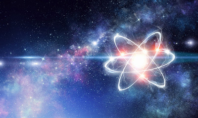 Wall Mural - astronomy concept backdrop