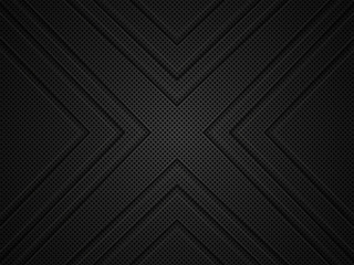 Black metal texture background. Abstract vector illustration