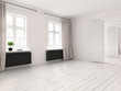 © Dmitry Berg - Interior empty room 3D rendering