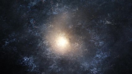 Wall Mural - loopable galactic flight