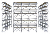 Fototapeta  - scaffolding isolated on white