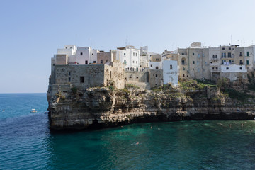 Wall Mural - Polignano a mare view, Apulia, Italy