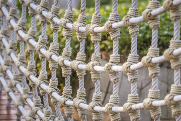 Safety rope net