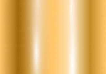 Wall Mural - bright background with a metallic texture of yellow gold for the design of frames, banners, postcard