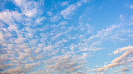 Wall Mural - Wonderful blue sky with clouds for background