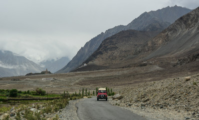 Wall Mural - Mountain scenery of Ladakh, India