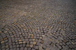 Frankfurt mosaic cobblestone street soil pavement