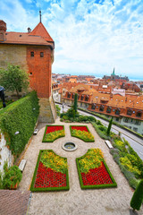 Wall Mural - Lausanne city in Switzerland Swiss