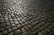 © lunamarina - Granite cobblestone pavement in Germany street