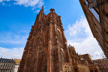 Poster - Notre Dame Cathedral in Strasbourg France