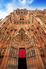 Poster - Notre Dame Cathedral in Strasbourg France