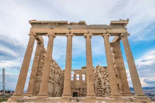 Zdjęcie XXL Ruiny na Akropolu Ateny