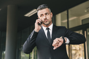 Wall Mural - portrait of a successful young businessman