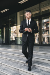 Wall Mural - portrait of a successful young businessman