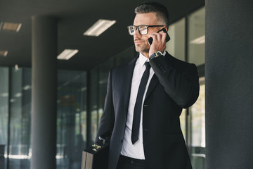 Wall Mural - portrait of a handsome young businessman