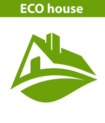 Sticker - Logo Eco house