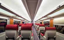Seats In Modern Train
