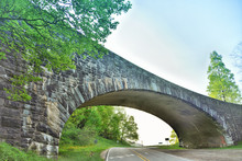 "The Stone Bridge"  A Stone Bridge On The Blue Ridge Parkway