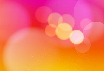 Abstract colorful bokeh gradient background