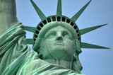 Fototapeta Nowy Jork - Portrait of the Statue of Liberty