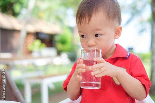 Cute Little Asian 18 Months 1 Year Old Toddler Boy Child
