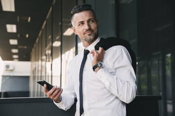 Wall Mural - portrait of a confident young businessman