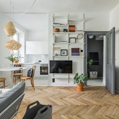 Wall Mural - Apartment in scandinavian style