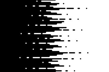 halftone gradient lines speed abstract pattern isolated object on white background vector illustrati