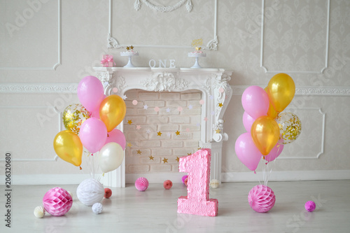 One Year Birthday Decorations Decorations For Holiday Party A