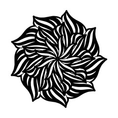 Mandalas for coloring  book. Decorative round ornaments. Unusual flower shape. Oriental vector, Anti-stress therapy patterns. Weave design elements. Yoga logos Vector.