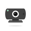Webcam vector isolated