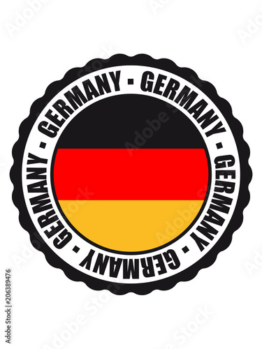 Text Button Rund Kreis Stempel 3 Farben Deutschland Nation Schwarz Rot Gold Flagge Design Logo Cool Stock Illustration Adobe Stock