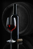 Fototapeta  - stil life with red wine