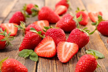heap of strawberry