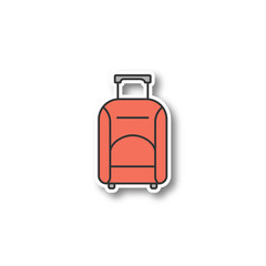 Wall Mural - baggage patch