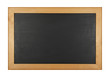 © breakingthewalls - Black school chalkboard isolated on white