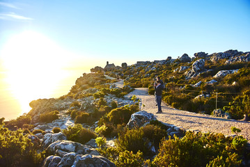 Wall Mural - Table mountain view Cape-Town South Africa