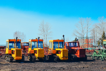 bulldozers for sowing