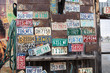 License plates from all over the country